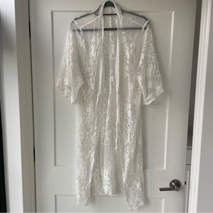 Swim Lace Coverup